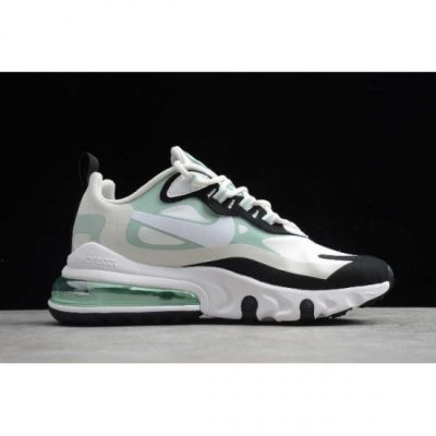 Nike Bayan Air Max 270 React Spruce Aura Beyaz / Siyah / Yeşil Koşu Ayakkabısı Türkiye - 9UV5Z4W7